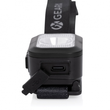 Logotrade corporate gift image of: Gear X RCS rPlastic heavy duty head torch