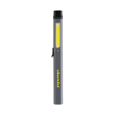 Logotrade promotional gift picture of: Gear X RCS recycled plastic USB rechargeable pen light