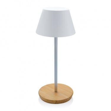 Logo trade promotional products picture of: Pure Glow RCS usb-rechargeable recycled plastic table lamp