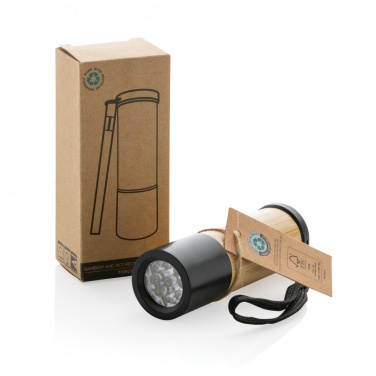 Logotrade business gift image of: Bamboo and RCS certfied recycled plastic torch