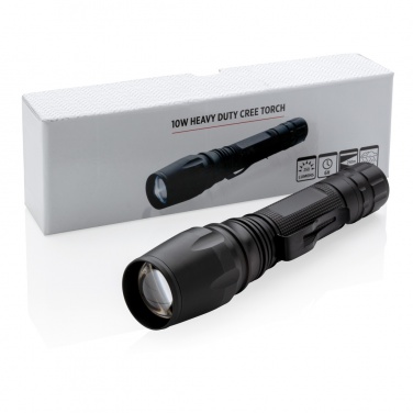 Logotrade business gift image of: Torch 10W Heavy duty CREE