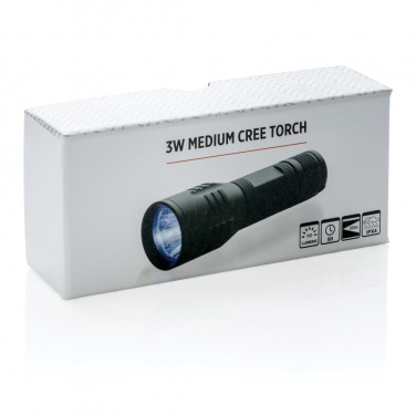 Logotrade promotional gift image of: 3W medium CREE torch