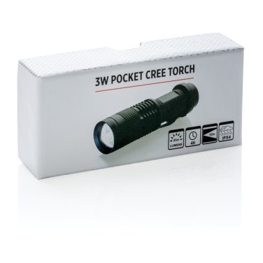 Logotrade promotional merchandise photo of: 3W pocket CREE torch