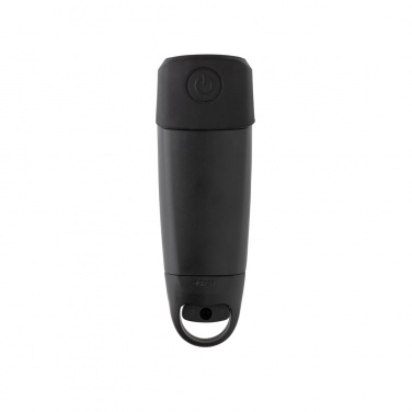 Logo trade corporate gifts image of: Lightwave RCS rplastic USB-rechargeable torch with crank