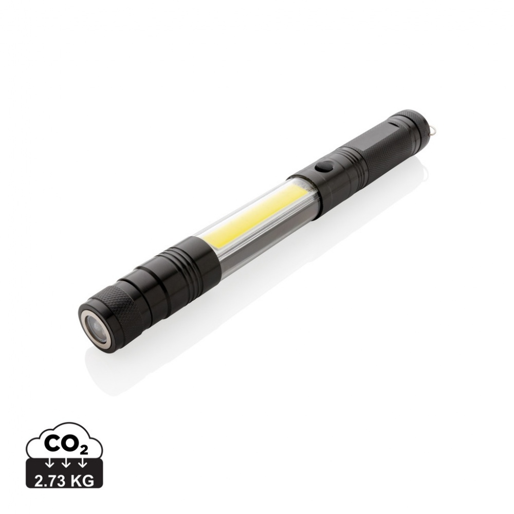 Logo trade promotional gift photo of: Large telescopic light with COB