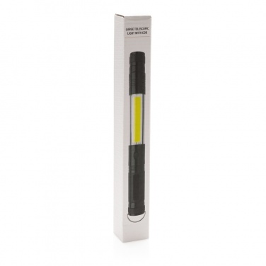 Logo trade promotional merchandise picture of: Large telescopic light with COB