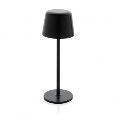 Logotrade promotional items photo of: Zenic RCS recycled plastic USB re-chargable table lamp