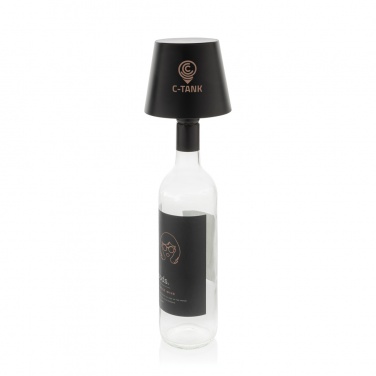 Logotrade promotional merchandise photo of: BottleGlow RCS recycled plastic bottle lamp