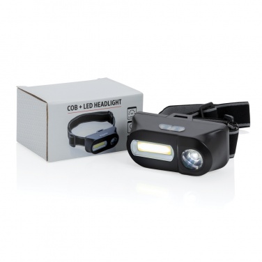 Logo trade promotional gifts image of: COB and LED headlight