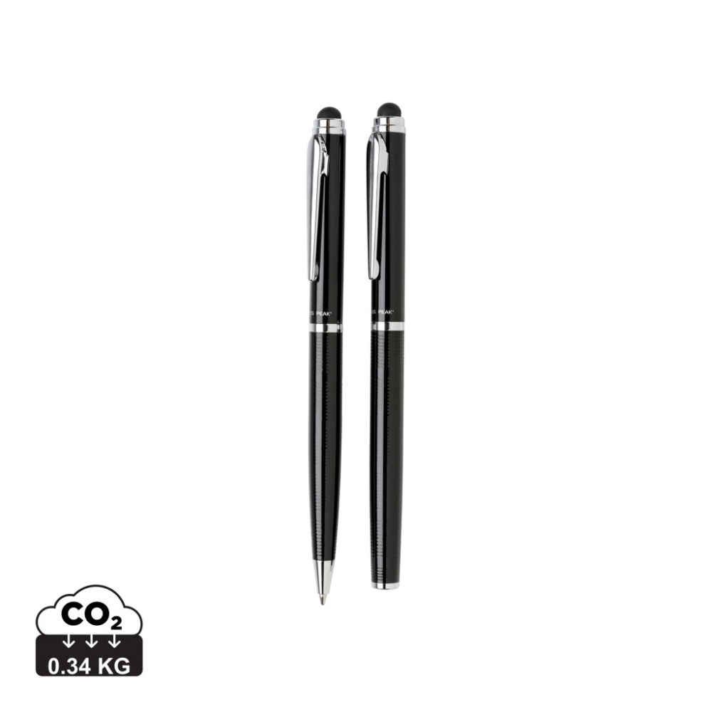 Logotrade promotional giveaways photo of: Swiss Peak deluxe pen set