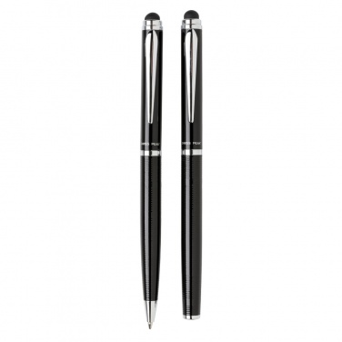 Logo trade promotional giveaway photo of: Swiss Peak deluxe pen set