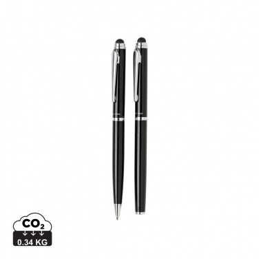 Logo trade promotional giveaways image of: Swiss Peak deluxe pen set