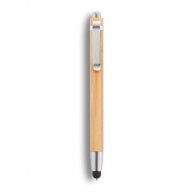 Logo trade business gift photo of: Bamboo stylus pen