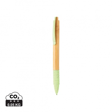 Logotrade promotional gift picture of: Bamboo & wheat straw pen