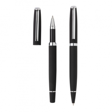 Logo trade promotional giveaways picture of: Deluxe pen set