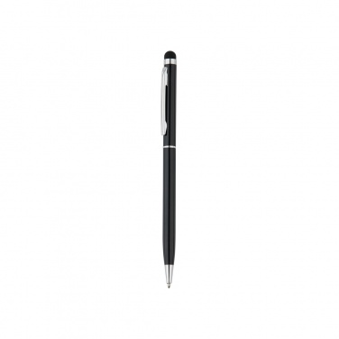 Logo trade corporate gift photo of: Thin metal stylus pen