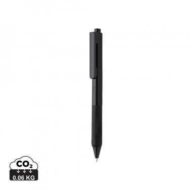 Logo trade corporate gift photo of: X9 solid pen with silicone grip