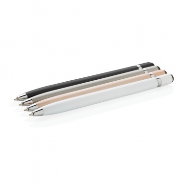 Logo trade promotional gifts image of: Simplistic metal pen