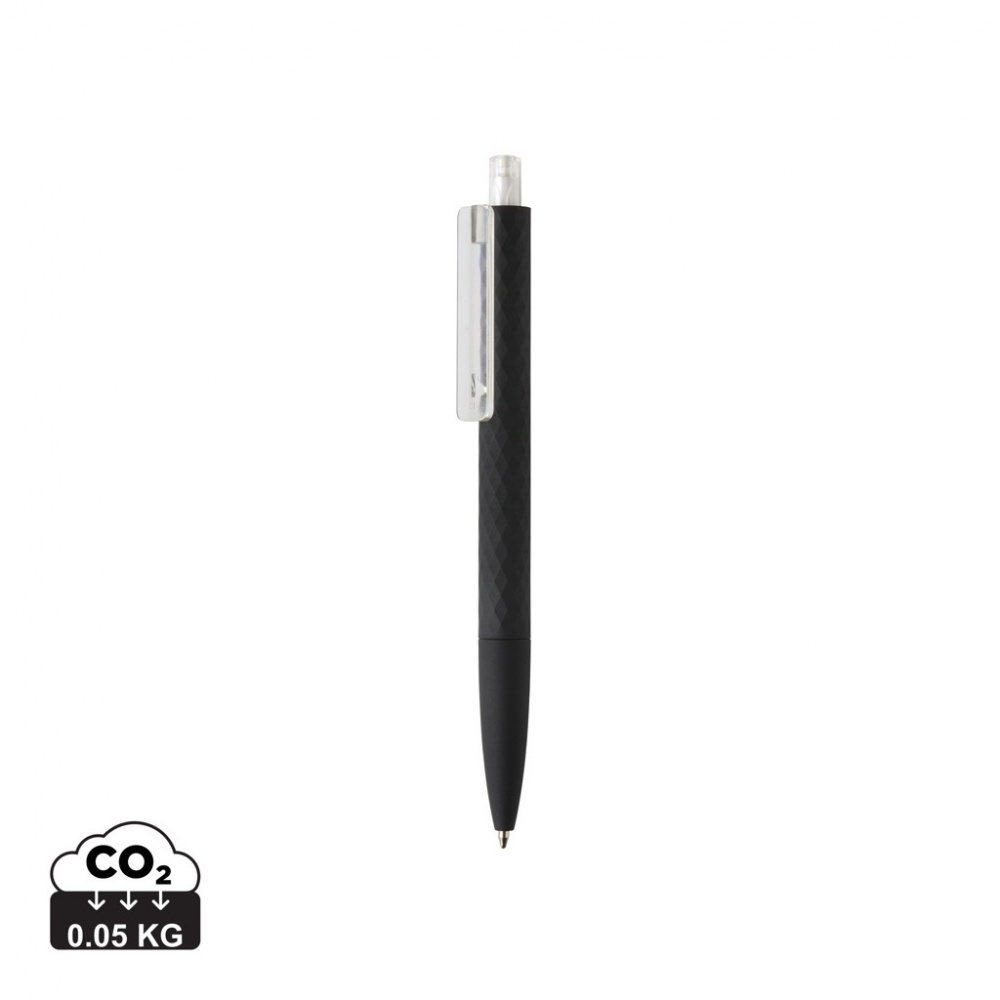 Logo trade promotional giveaways image of: X3 black smooth touch pen