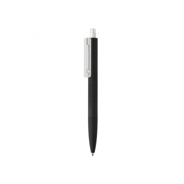 Logo trade promotional gift photo of: X3 black smooth touch pen