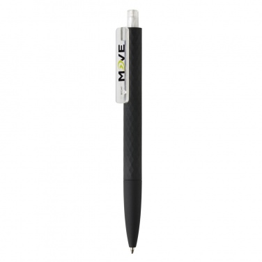 Logo trade corporate gifts picture of: X3 black smooth touch pen