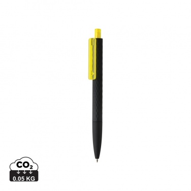 Logo trade promotional giveaways image of: X3 black smooth touch pen