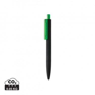 Logo trade promotional products image of: X3 black smooth touch pen