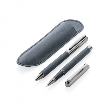 Logotrade promotional merchandise picture of: Recycled leather pen set