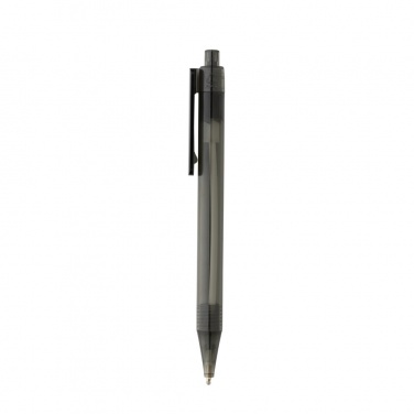 Logotrade promotional item image of: GRS RPET X8 transparent pen