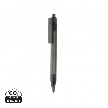 Logo trade promotional merchandise image of: GRS RPET X8 transparent pen