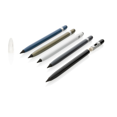 Logotrade promotional giveaway picture of: Aluminum inkless pen with eraser