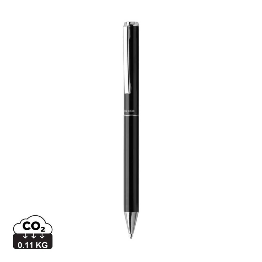 Logo trade promotional product photo of: Swiss Peak Cedar RCS certified recycled aluminium pen