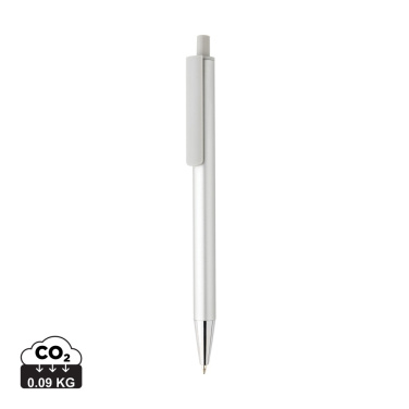 Logo trade promotional giveaways picture of: Amisk RCS certified recycled aluminum pen