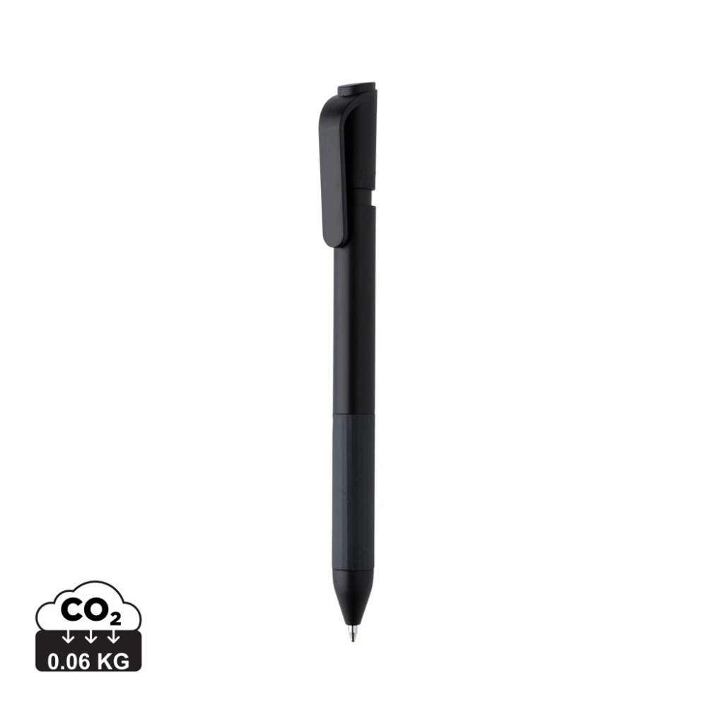 Logo trade promotional gift photo of: TwistLock GRS certified recycled ABS pen