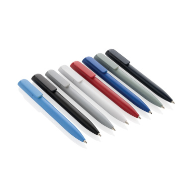 Logo trade promotional merchandise picture of: Pocketpal GRS certified recycled ABS mini pen