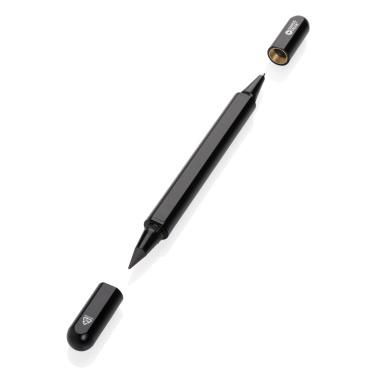 Logotrade advertising product picture of: Swiss Peak Storm RCS recycled aluminum dual tip pen