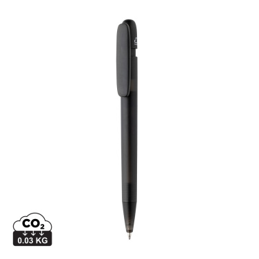 Logotrade promotional product image of: Devin GRS certified RABS pen transparent