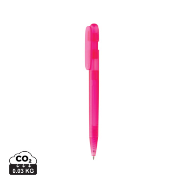 Logotrade advertising product image of: Devin GRS certified RABS pen transparent