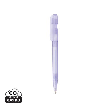 Logotrade business gift image of: Devin GRS certified RABS pen transparent