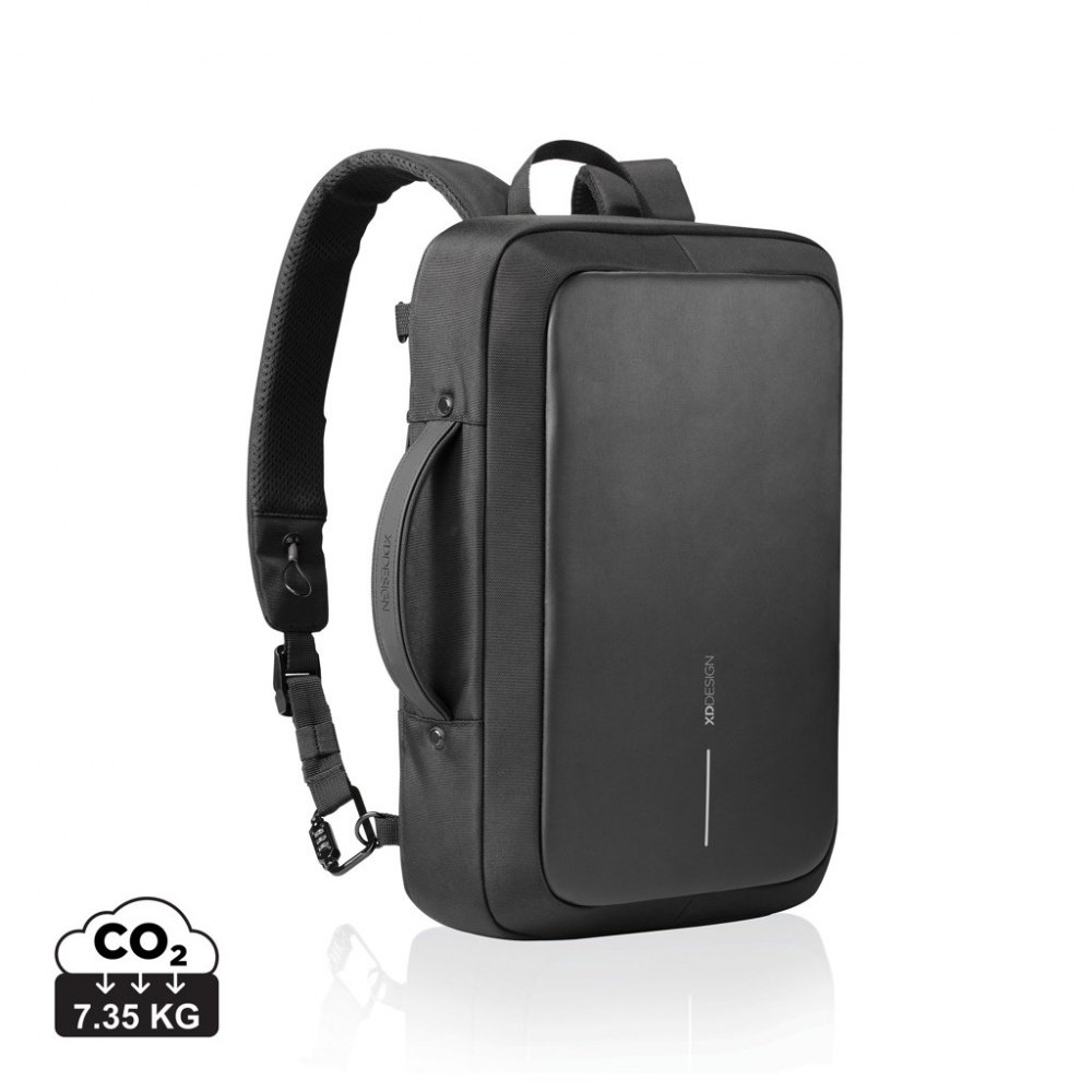 Logo trade promotional giveaways picture of: Bobby Bizz 2.0 anti-theft backpack & briefcase