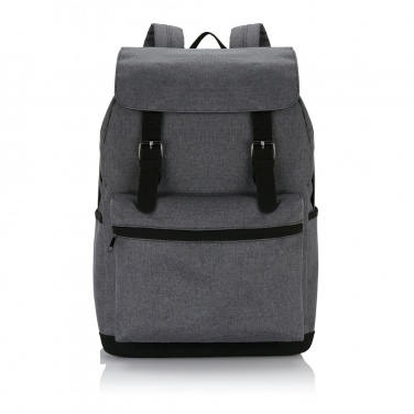 Logo trade promotional product photo of: Laptop backpack with magnetic buckle straps