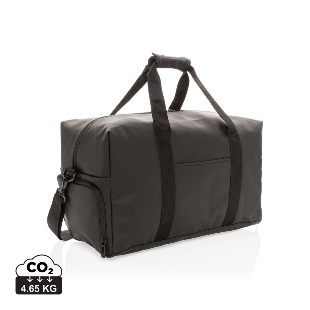 Logo trade promotional giveaway photo of: Smooth PU weekend duffle