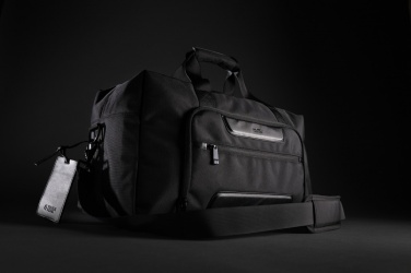 Logotrade promotional merchandise picture of: Swiss Peak AWARE™ RPET Voyager weekend bag