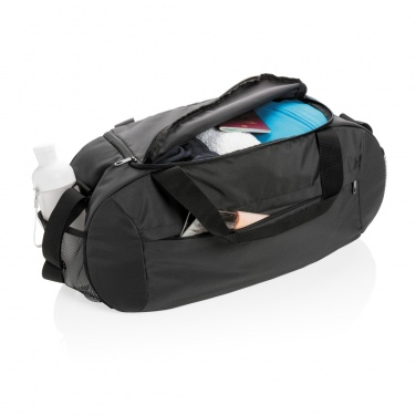 Logotrade promotional giveaway image of: Impact AWARE™ RPET modern sports duffel