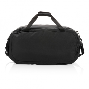 Logo trade business gift photo of: Swiss Peak AWARE™ RPET sports duffel bag