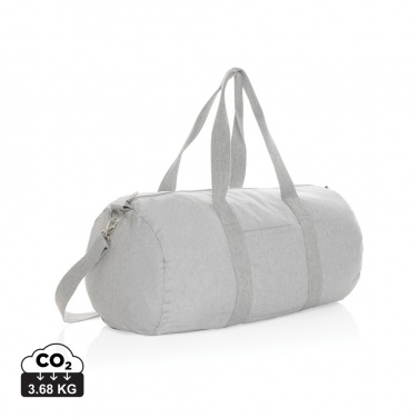 Logo trade corporate gift photo of: Impact Aware™ 285gsm rcanvas duffel bag undyed