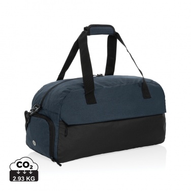 Logotrade promotional merchandise photo of: Kazu AWARE™ RPET basic weekend duffel