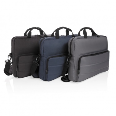 Logo trade business gift photo of: Impact AWARE™ RPET 15.6" laptop bag