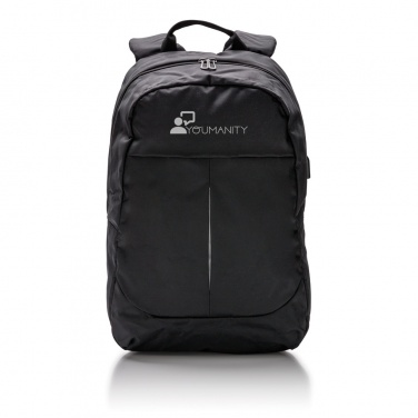 Logo trade corporate gift photo of: Power USB laptop backpack