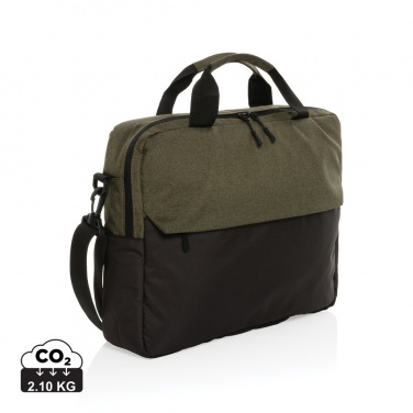 Logo trade promotional giveaways image of: Kazu AWARE™ RPET basic 15.6 inch laptop bag